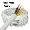 CABLE OWE кабель 4x1 мм CU, белая катушка