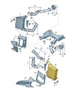 Интеркулер левый радиатор Audi A8/S8 D4 4.2 TDI