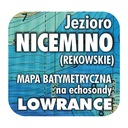 Карта озера Нимино на гидролокаторе Lowrance