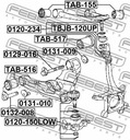 TOYOTA LAND CRUISER 150 09- BUSHING SWINGARM FRONT photo 2 - milautoparts-fr.ukrlive.com