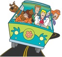 3D наклейки на стену SCOOBY DOO 130x120см Сказки