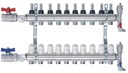 РАСПРЕДЕЛИТЕЛЬ SANITLINE, обогрев, 12 контуров КОМПЛЕКТ