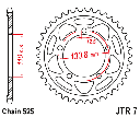 КОМПЛЕКТ NAPED-OWY BMW S1000 RR 2009-2011R DID!!! ZVMX  (7770428593) фото min 4