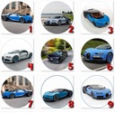 ТОЛСТАЯ ВАФЛЯ ДЛЯ ТОРТА BUGATTI CHIRON CAR AUTO