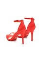 Sandále saténové lodičky červené r39 Kód výrobcu tre