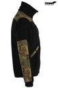 Vojenský fleece GROM WZ93 black/PL Camo Texar XXL Druh bez kapucne zapínateľný