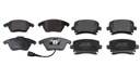 SET 8X PADS FRONT REAR AUDI A1 8X AUDI A3 8P photo 1 - milautoparts-fr.ukrlive.com