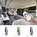LED SZALAG SZETT 10m RGB 5050 60/M TÁVIRÁNYÍTÓ ÉRINTŐKÉPERNYŐS RF Márka LED-ONE