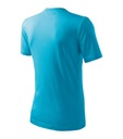 Pánske bavlnené tričko Heavy 200g modré L Dominujúci materiál bavlna