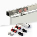 S100 System do drzwi przesuwnych do 100 kg. 240 cm