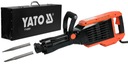 МОЛОТОК ДЛЯ РАЗРУШЕНИЯ YATO 65J С МАСЛЯНЫМ ОХЛАЖДЕНИЕМ YT-82001 HEX 1600W КИРПИЧ, АРМИРОВАННЫЙ БЕТОН