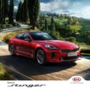 Брошюра Kia Stinger, модель 2018 года, 48 страниц, польский язык