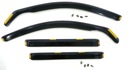 SIDE-WINDOW DEFLECTORS VOLKSWAGEN VW POLO MK5 2009-2017 FRONT+REAR photo 1 - milautoparts-fr.ukrlive.com