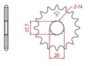 JT Sprockets jtr558.16 photo 1 - milautoparts-fr.ukrlive.com