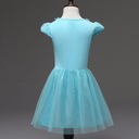 Šaty Elsa Elza ľadové kráľovstvo modrá Pohlavie dievčatá