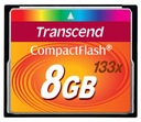 Pamäťová karta CompactFlash Transcend 133x 8 GB Formát karty typ II (5 mm)