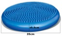 Сенсорная реабилитация сенсомоторная подушка берет ежик диск 35 см