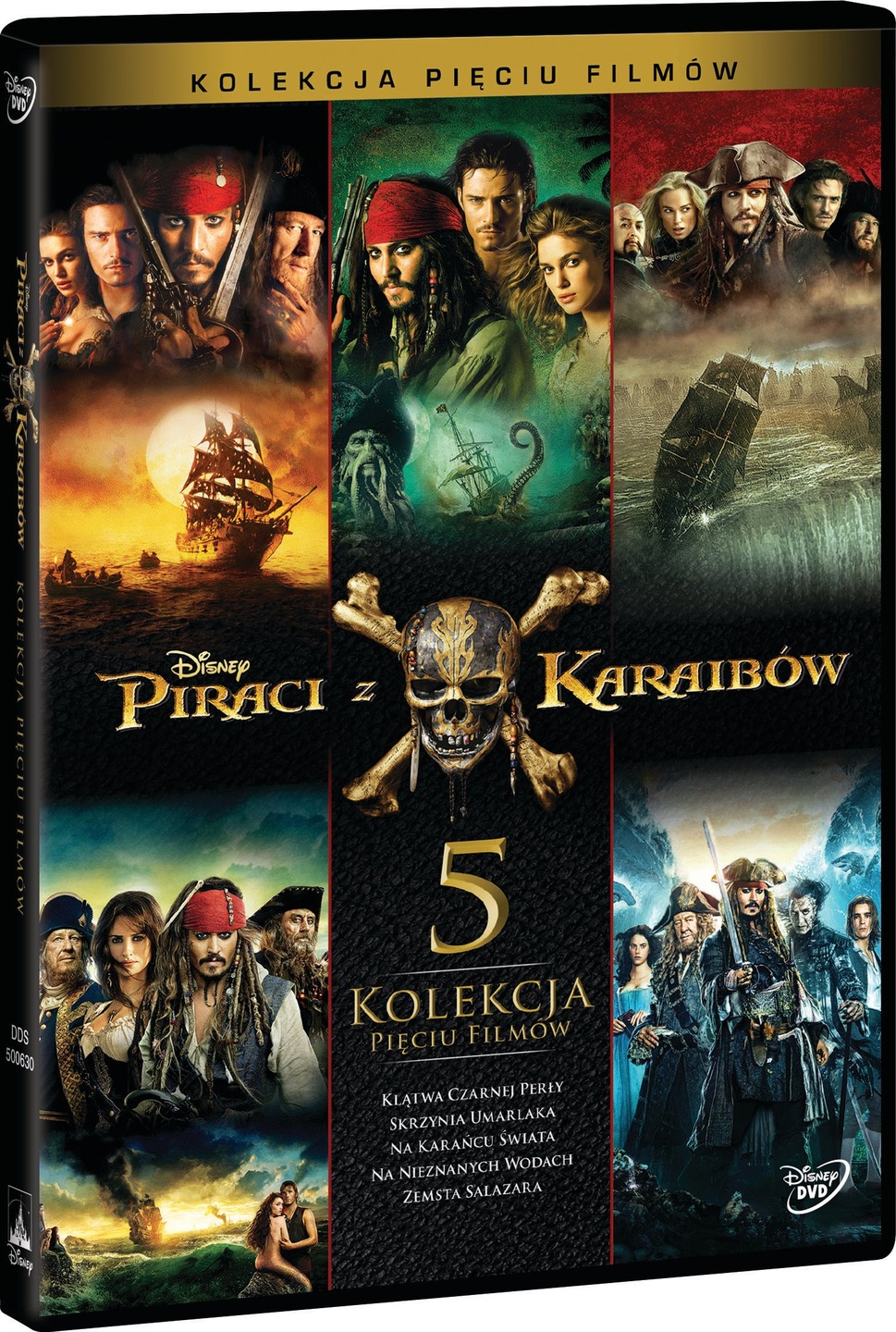 Piraci Z Karaibów. Pakiet 5 Filmów [BOX 5 DVD] 6995858059 - Allegro.pl