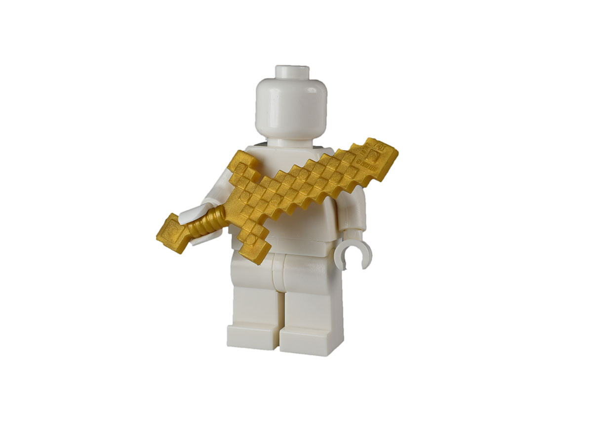 Złoty miecz LEGO Minecraft Oryginał 7082368311 - Allegro.pl