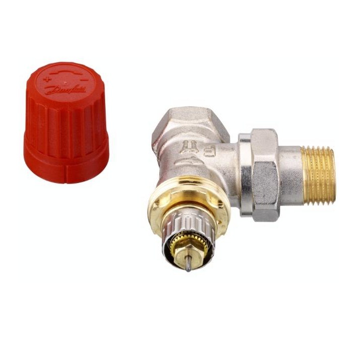 Danfoss zawor grzejnikowy katowy 3/8 RTD-N 10 6397190944 - Allegro.pl