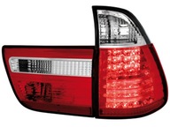 Фари, лампи діодне bmw x5 e53 8/99-10/03 red 
білий, white - фото