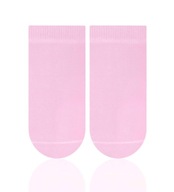 Bavlnené ponožky hladké svetlo ružová 2-3 rokov