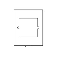Paleta na mince MB 1 x 5 mincí 10 DM/ PP - Leuchtturm