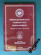 PRZEGLĄD PRAWNICZY UNIWERSYTETU WARSZAWSKIEGO 2003