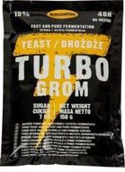 drożdże gorzelnicze BROWIN TURBO GROM 48h 150g 19%