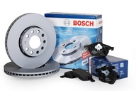 2× Bosch 0 986 478 618 Brzdový kotúč + Bosch 0 986 424 635 Sada brzdových doštičiek, kotúčové brzdy
