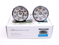 Kruhové denné LED svetlá E4