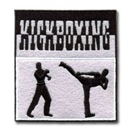 Vyšívaná nášivka - Kickboxing HAFT