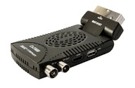 DEKÓDER TUNER TV FÖLDFELSZÍNI DVB-T2 H.265 HEVC FULL HD USB HDMI TÁVIRÁNYÍTÓ AKKUMULÁTOR