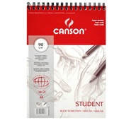 Blok szkicowy Canson A3 Student na spirali 50k