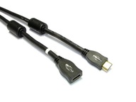 Przedłużacz wtyk HDMI - gniazdo HDMI 10m