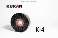 Ролик, рулон ремінь pk kuran k-4 opel astra g omega b vectra b c vkm35007 - фото