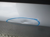 door Alfa Romeo 159 left front damaged