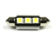 Trubica 3 LED C5W C10W CAN BUS canbus SMD 39 mm