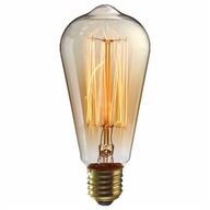 Dekoratívna retro žiarovka EDISON ST64 E27