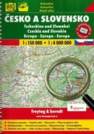 CZECHY I SŁOWACJA ATLAS SAMOCHODOWY / DROGOWY FB