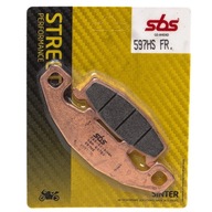Тормозные колодки, колодки sbs kawasaki er-5 97-00 перед