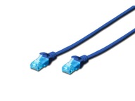 patch cord UTP kat. 5e 2m niebieski Digitus