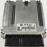 Компьютер ecu vw t5 2.5 070997016k 0281014048 immo off - фото