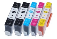 Atrament Premium Toner & Ink 364-XL-5x-2 pre HP čierna (black), červená (magenta), modrá (cyan), sada, žltá (yellow)