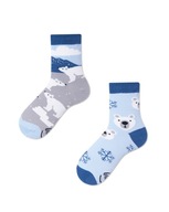 Detské ponožky MANYMORNINGS Polar Bear 31-34