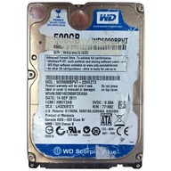 Pevný disk Western Digital WD SCORPIO BLUE WD5000BPVT | 22HXZT3 | 500GB SATA 2,5"