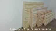 Listwy przypodłogowe drewniane COKOŁY H=9cm cokół