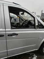 Дверь передняя vito viano w639 правое серый lak.9744