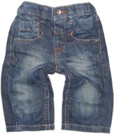 NEXT__jeansowe spodnie z regulacją__74 cm