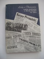 LISTY Z POZNANIA (felietony, Poznań XIX w.)